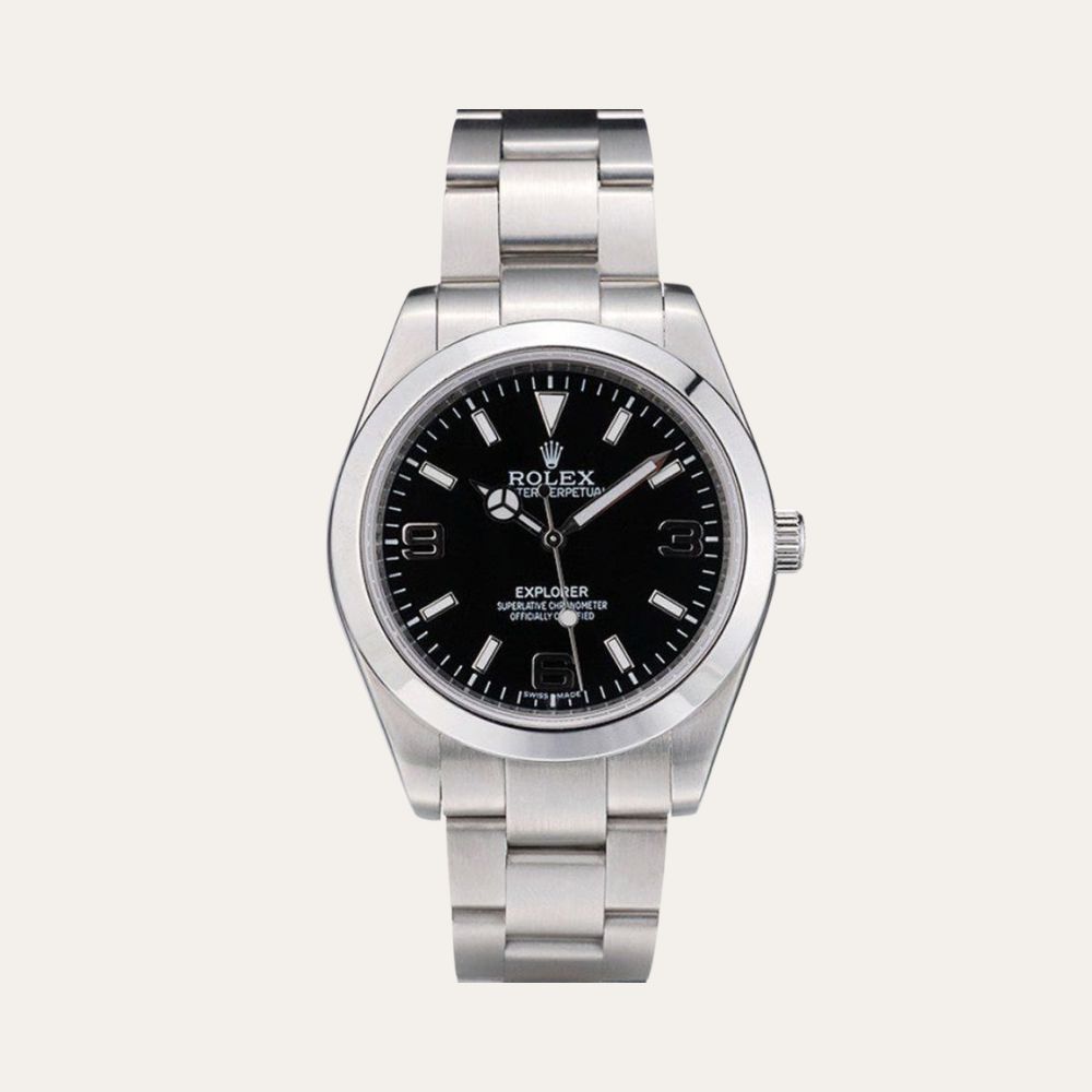 Rolex Explorer 39mm Black Dial 42002