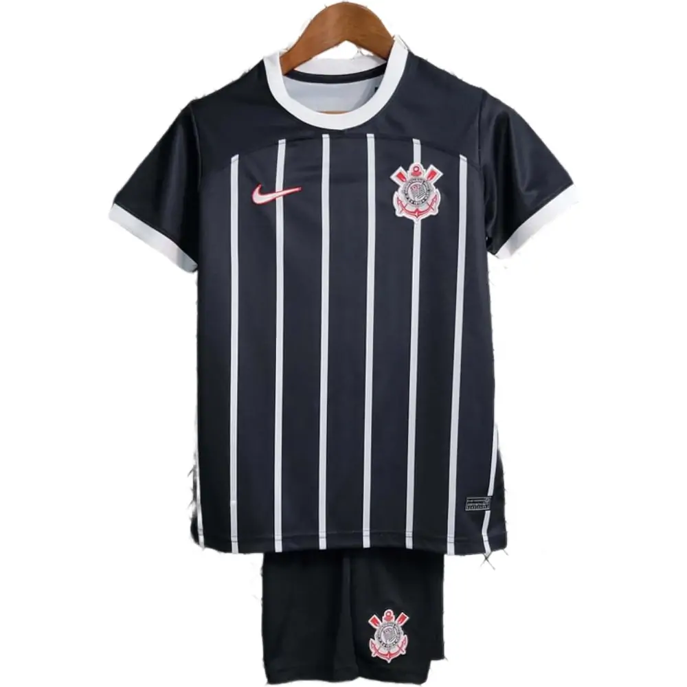 2023/2024 Corinthians Away Football Shirt 1:1 Thai Quality Kids Size