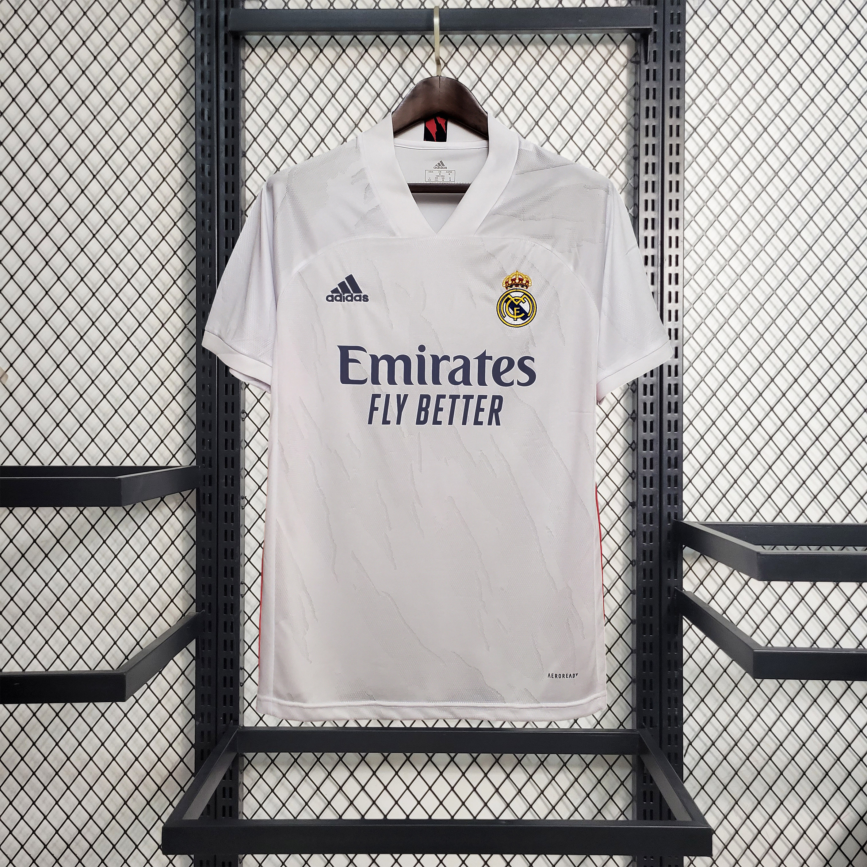 Retro Real Madrid 20-21 Home Stadium Jersey
