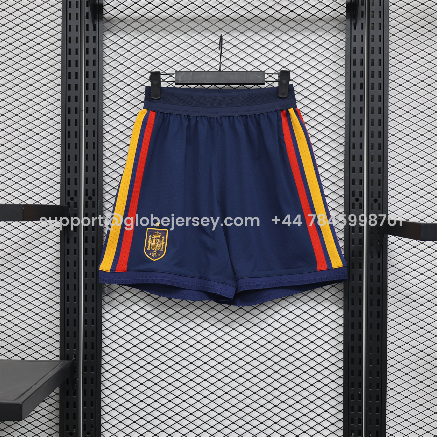 Spain 2026 Home Dark Blue Shorts - Player Version