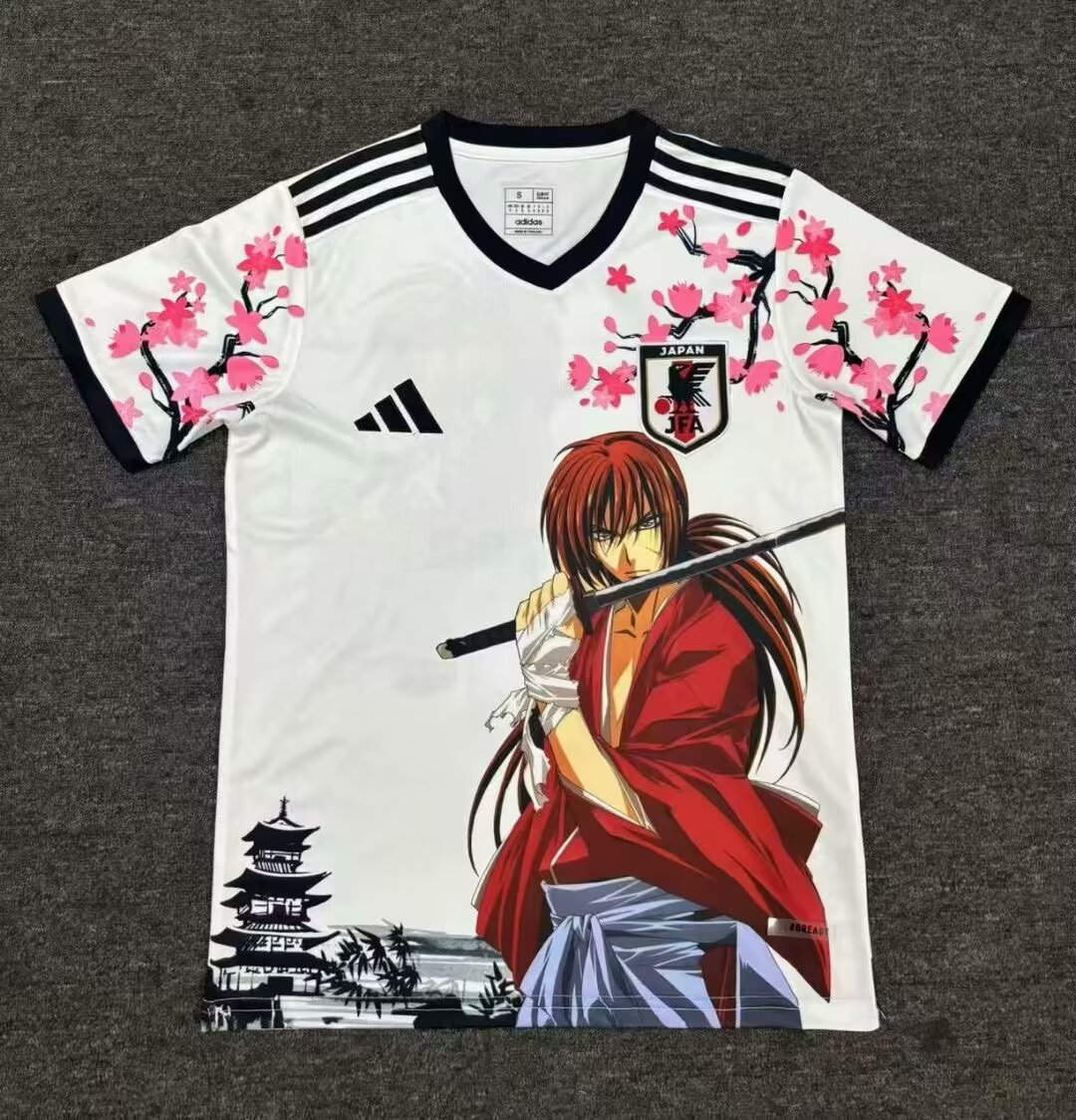 2025 Japan Special Edition Rurouni Himura Football Jersey 1:1 Thai Quality