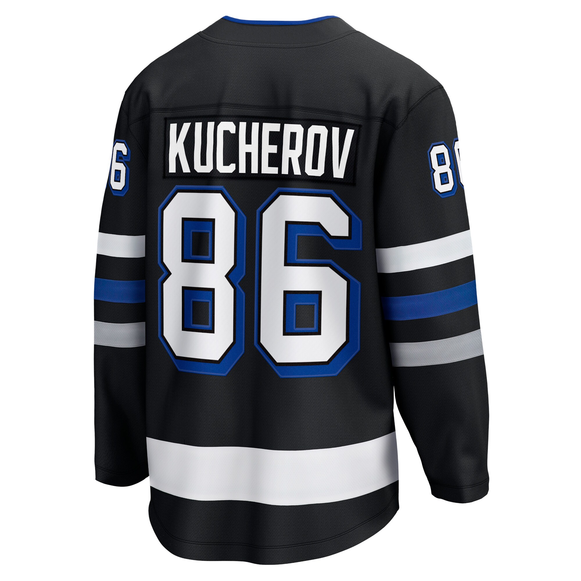 Nikita Kucherov Tampa Bay Lightning Fanatics Alternate Premier Breakaway   Jersey – Black
