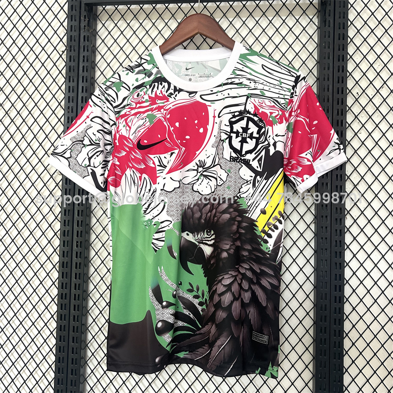 Brazil 2025 Black Macaw Special Jersey - Fans Version