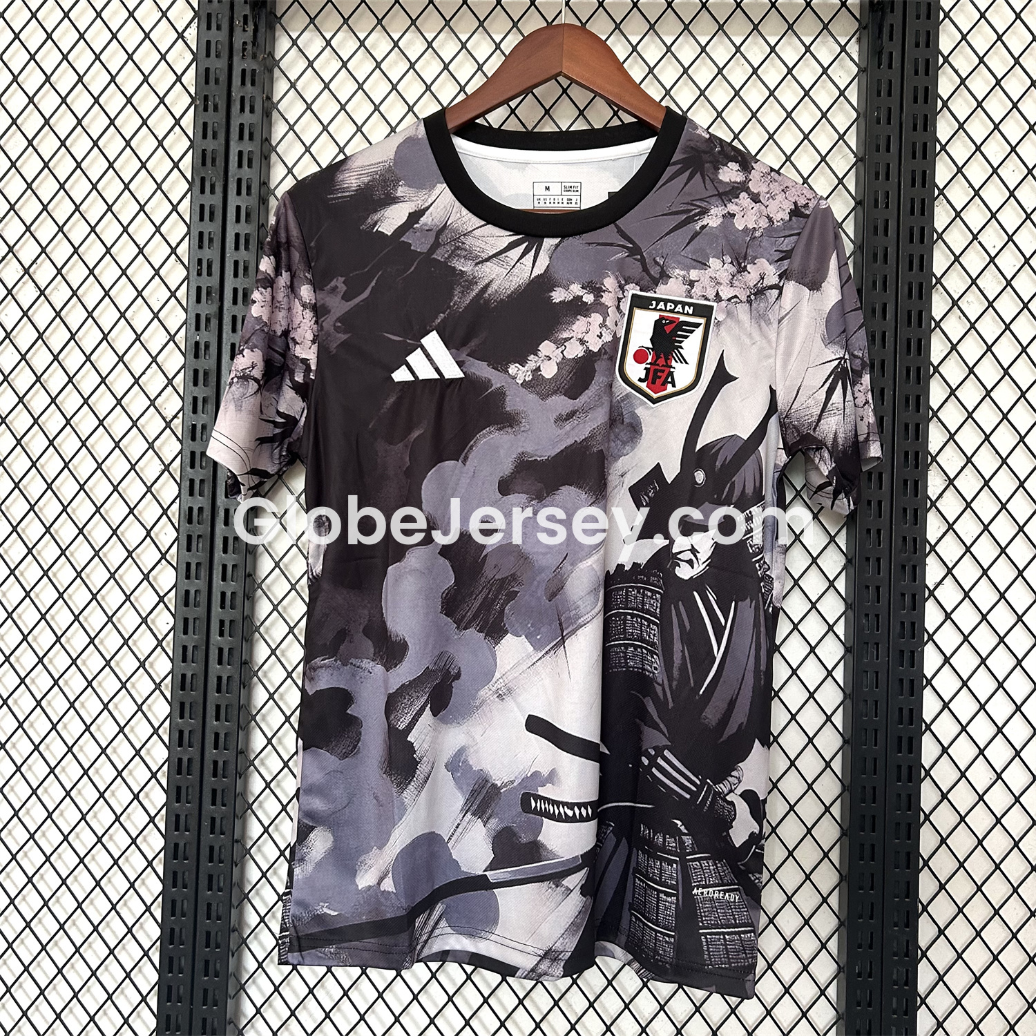 Japan 25-26 Black Samurai Under The Cherry Tree Special Jersey - Fans Version