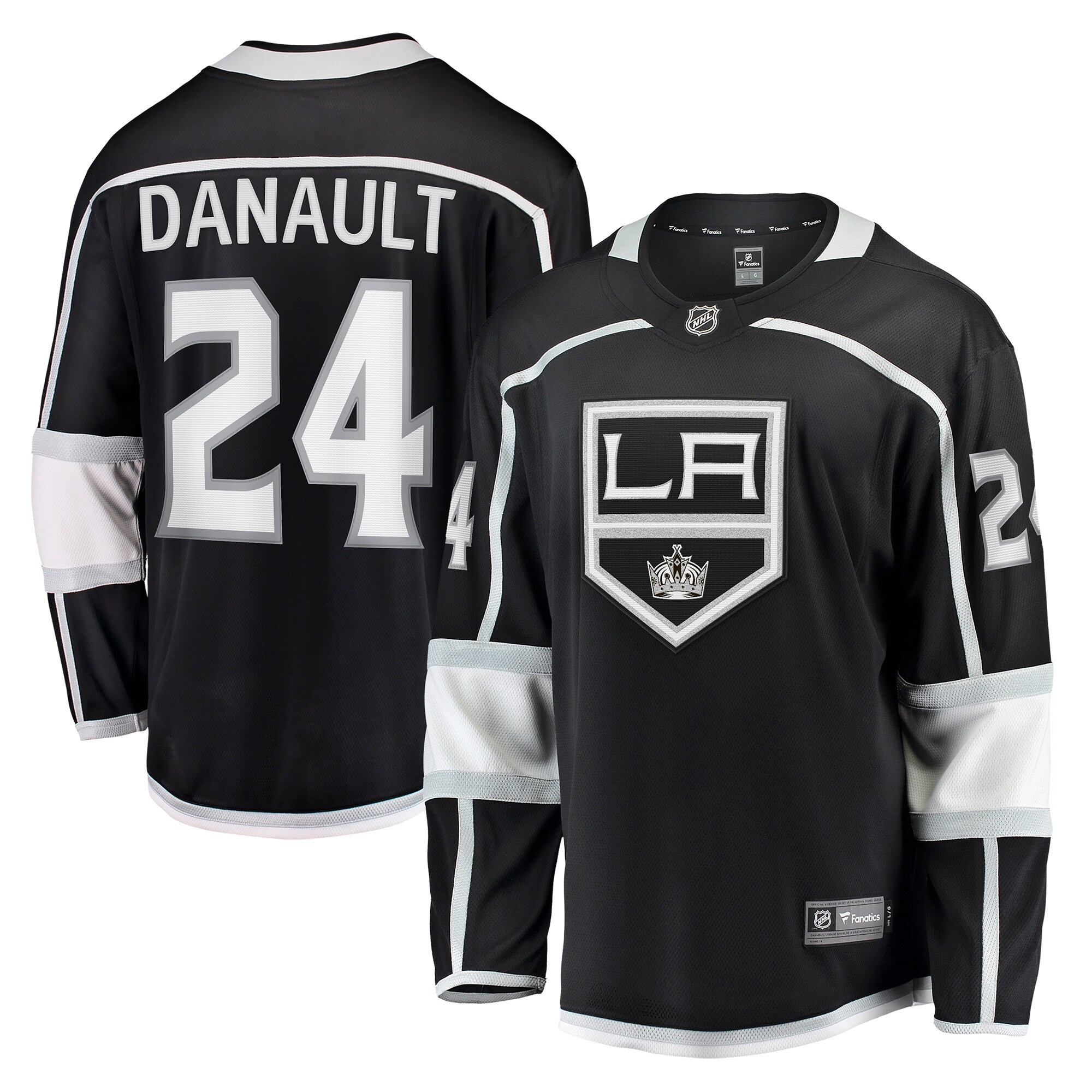 Phillip Danault Los Angeles Kings Fanatics Home Breakaway   Jersey – Black