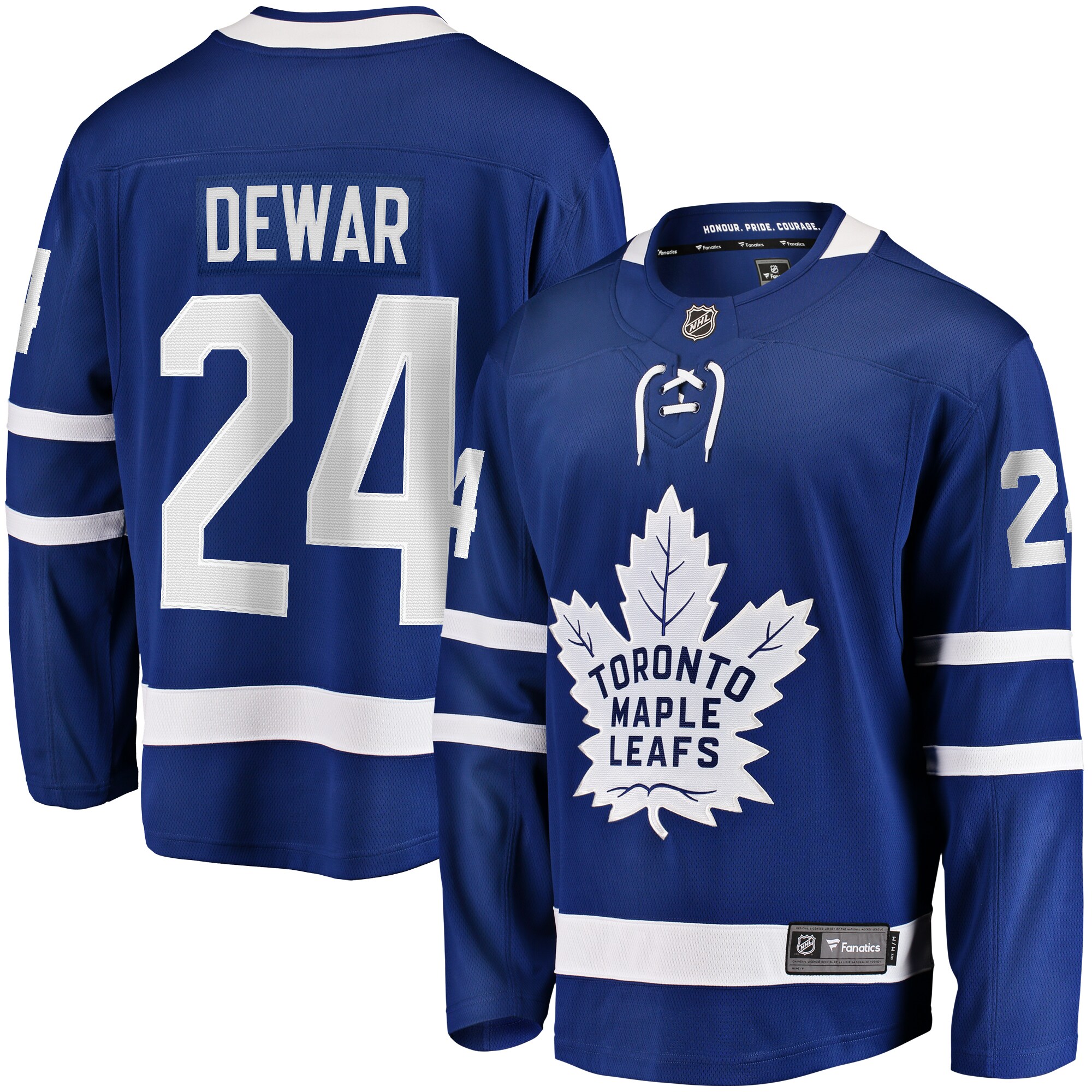 Connor Dewar Toronto Maple Leafs Fanatics Home Premier Breakaway   Jersey – Blue