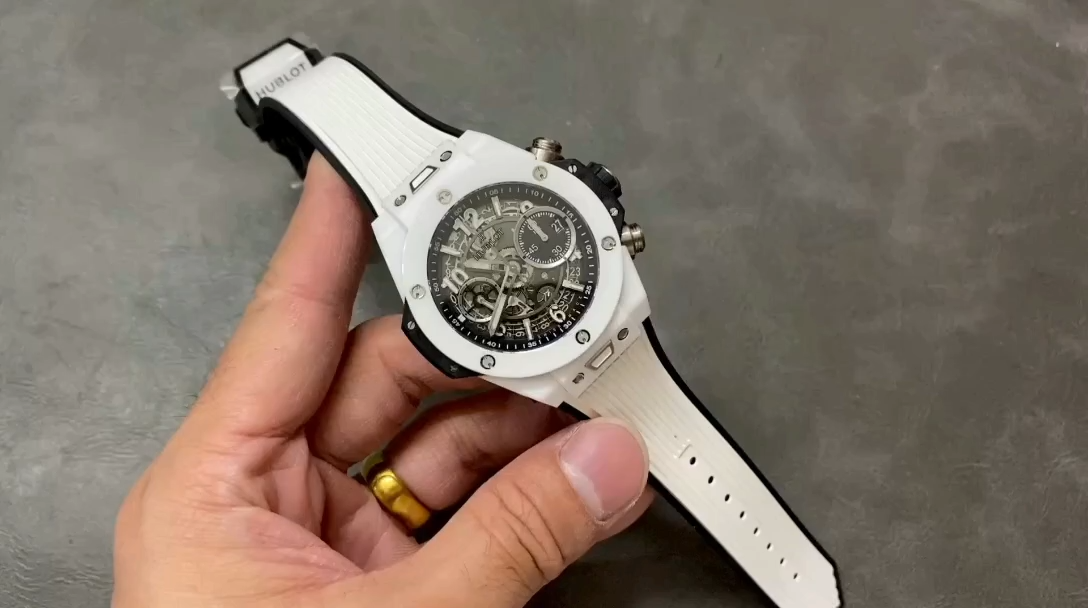 【Super Clone】Hublot Big Bang Unico White Ceramic 411.HX.1171.RX