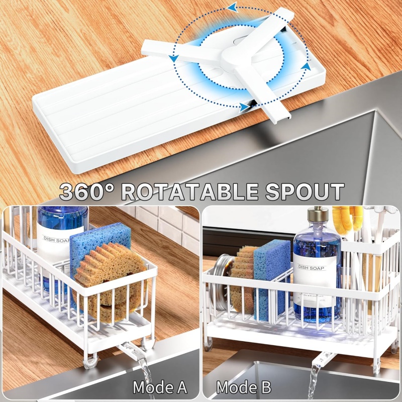 SINKLY Sponge Holder for Kitchen Sink