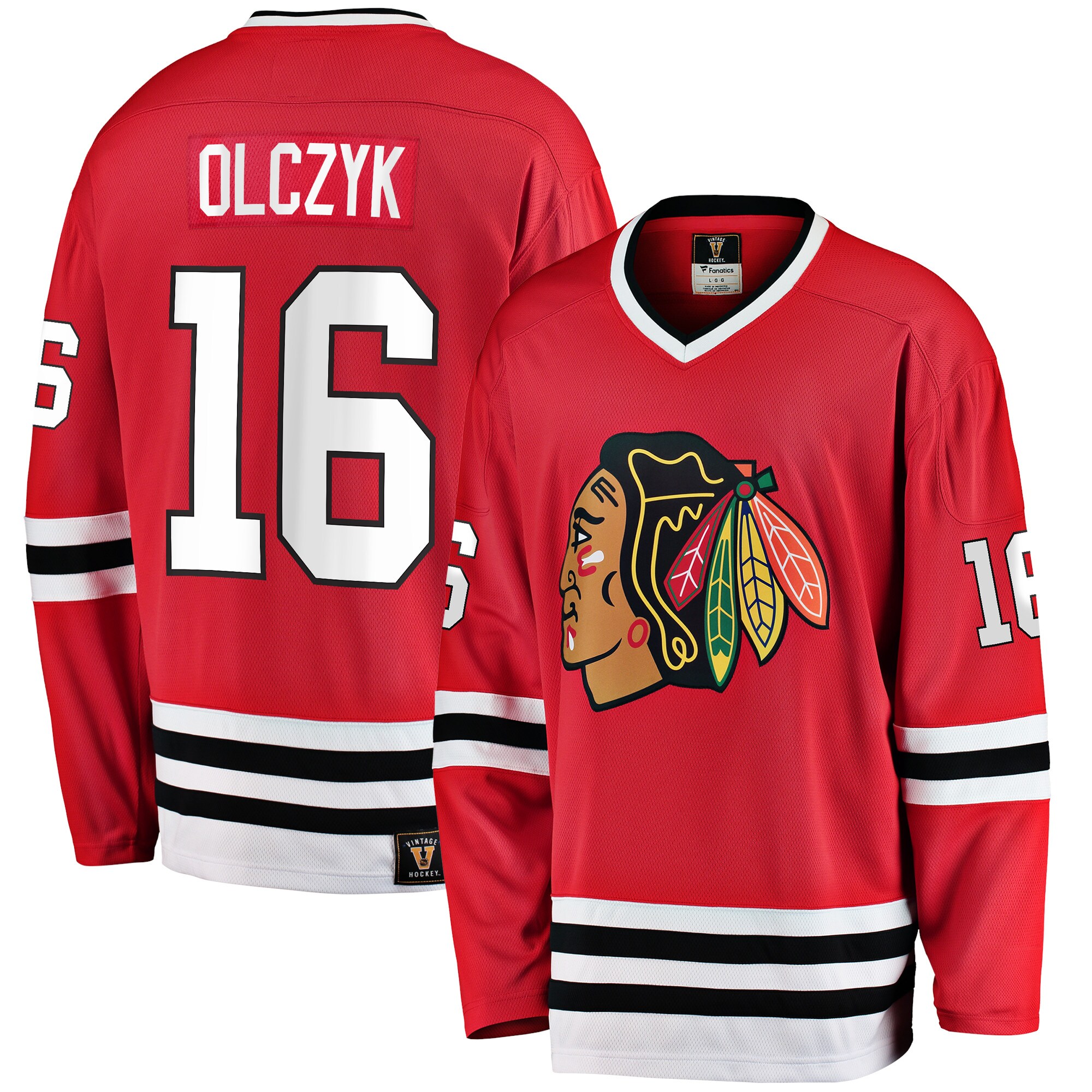 Eddie Olczyk Chicago Blackhawks Fanatics Premier Breakaway Retired   Jersey – Red