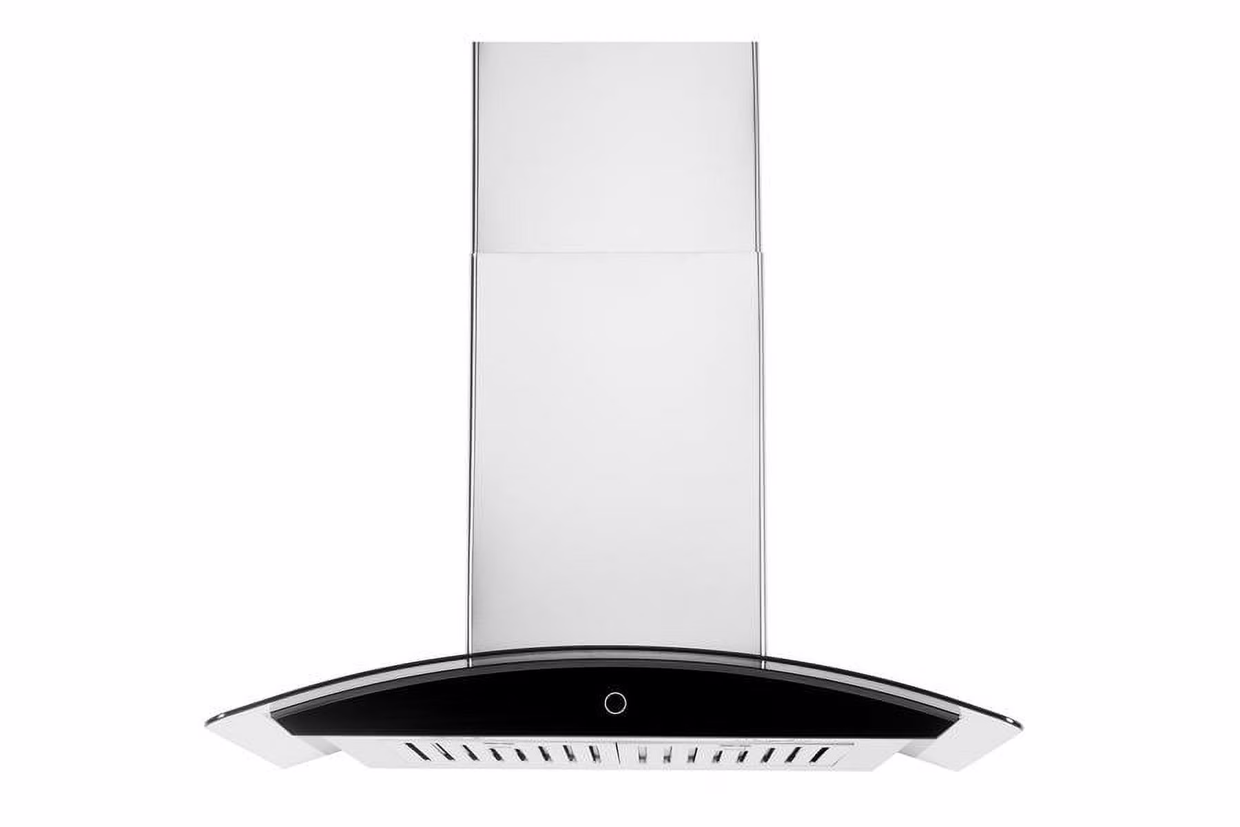 Hauslane|Chef Series WM-639 30-inch Wall Mounted Range Hood | Contemporary Design Professional Suction | Dishwasher Safe Baffle Filters, 3 Speed Settings, Touch Control Panel