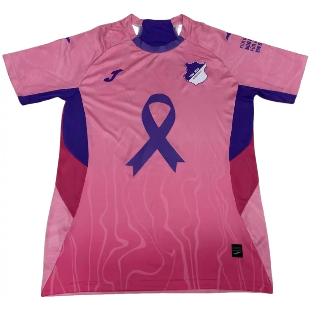 2025-26 TSG 1899 Hoffenheim Pink October Kit Short Sleeve - Fans Edition