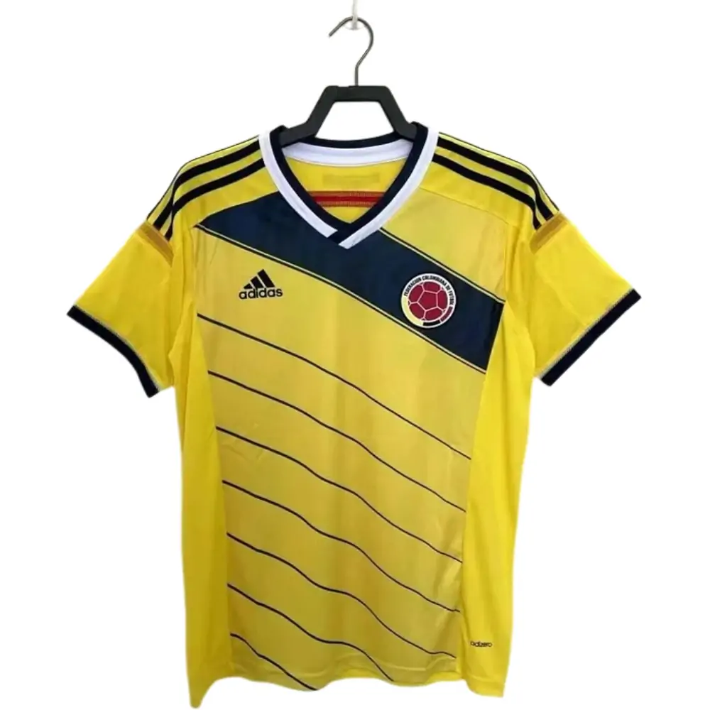 2014 World Cup Colombia Home Jersey - Fans Version