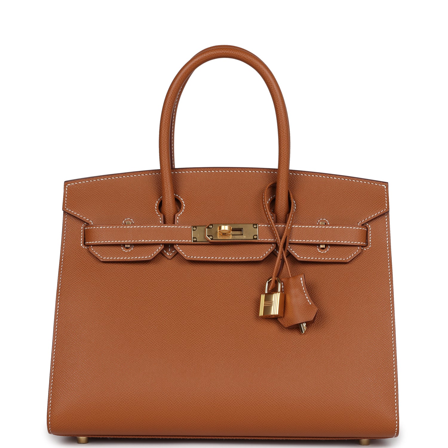 Birkin Sellier 30 Gold Epsom Gold Hardware