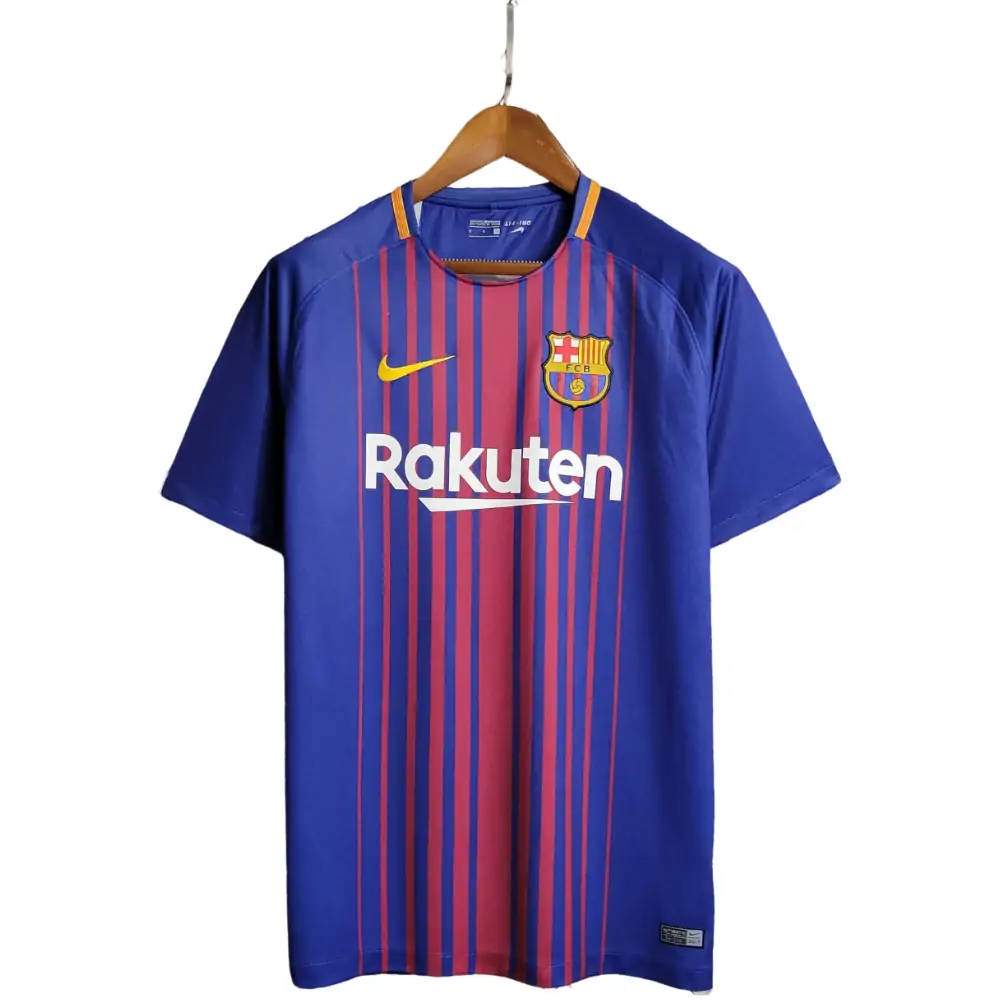 2017/2018 Retro Barcelona Home Football Shirt 1:1 Thai Quality - Fans Edition