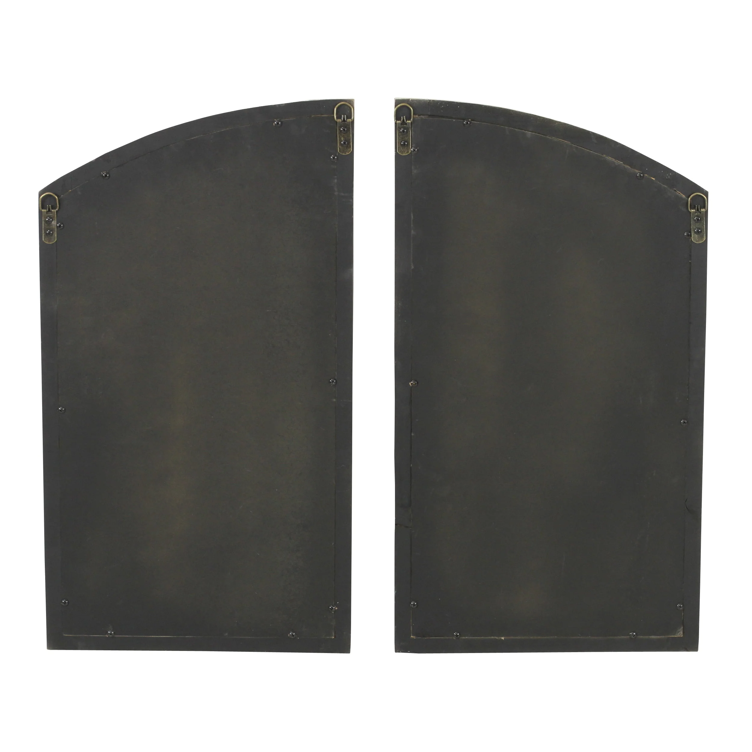 Jolene Arch Window Pane Mirrors Off-White 27