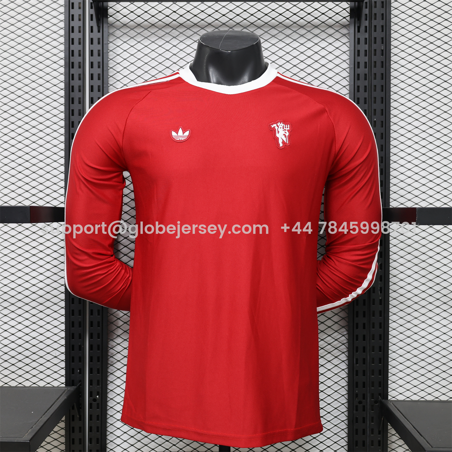 Manchester United 26-27 Red Casual Long Sleeves Jersey - Player Version