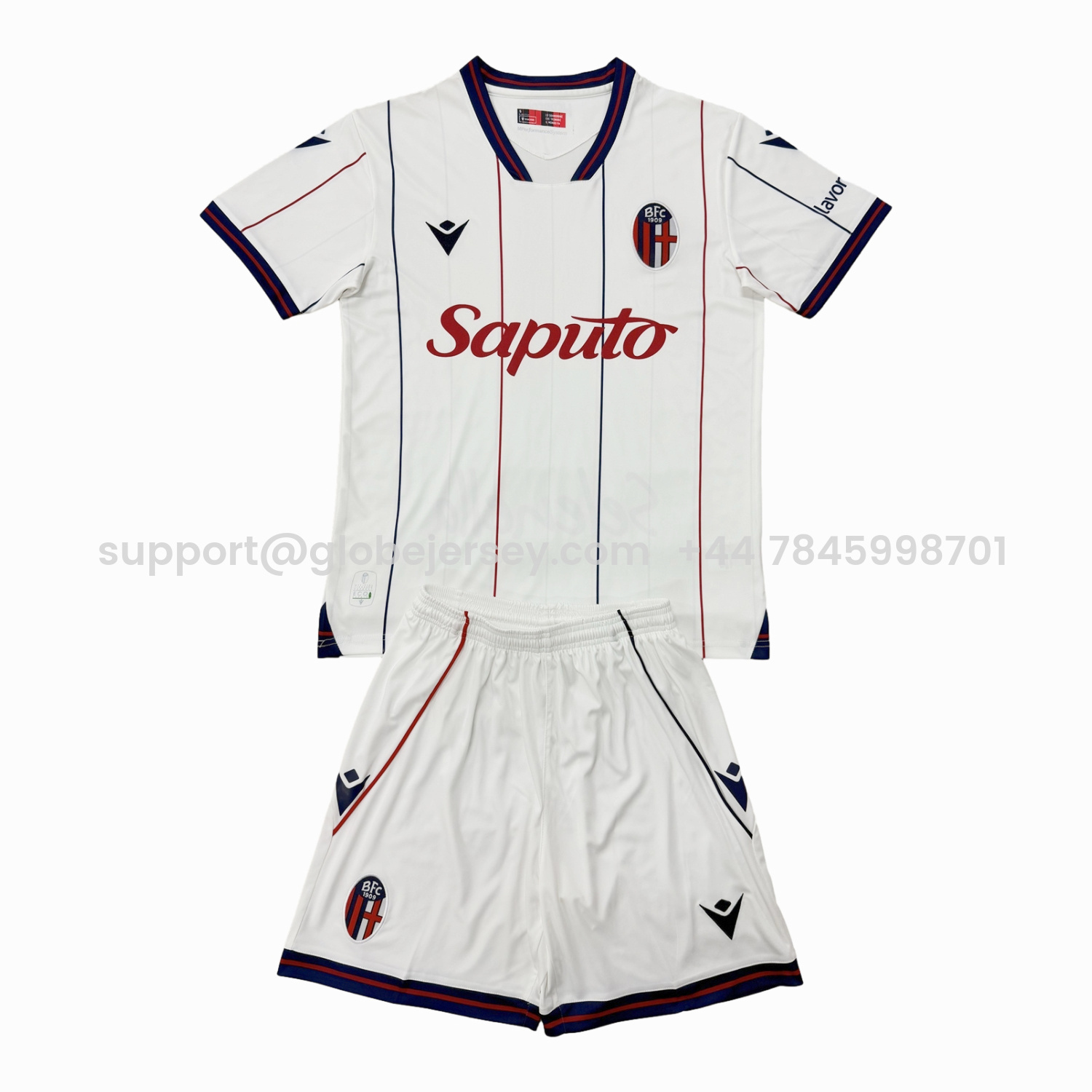 Bologna 25-26 Away Men's Adult Jersey Set - Fans Version