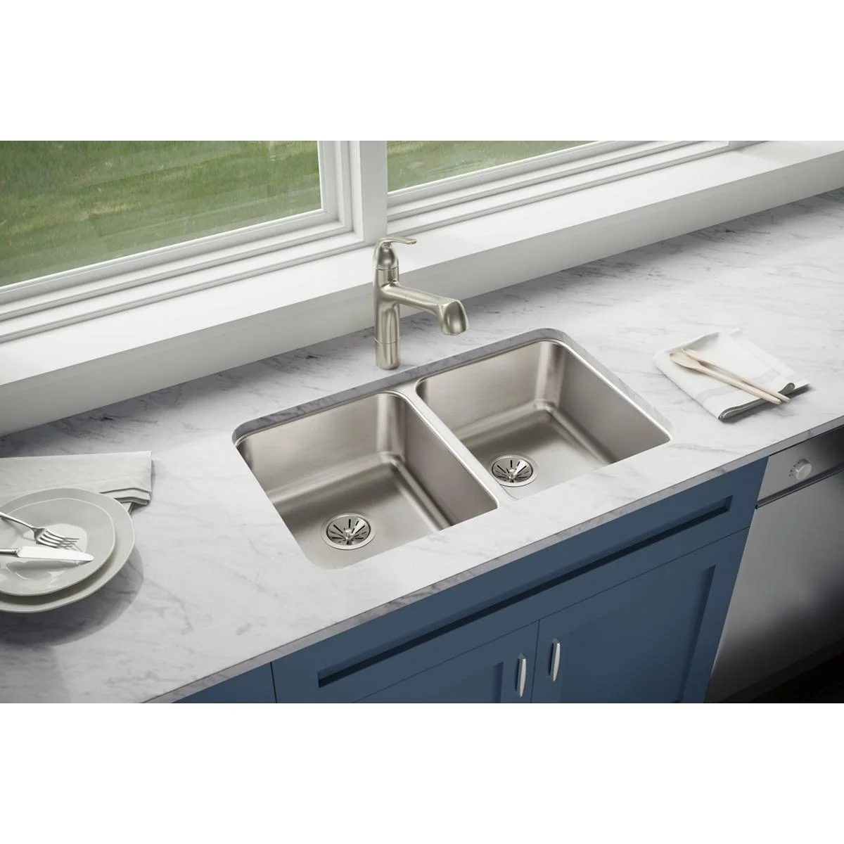Elkay Lustertone Classic Stainless Steel 30-3/4