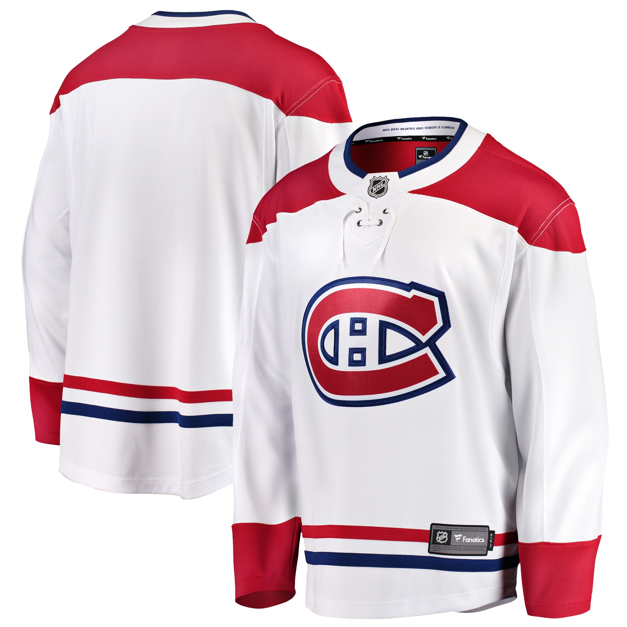Montreal Canadiens Fanatics Breakaway Away Jersey – White