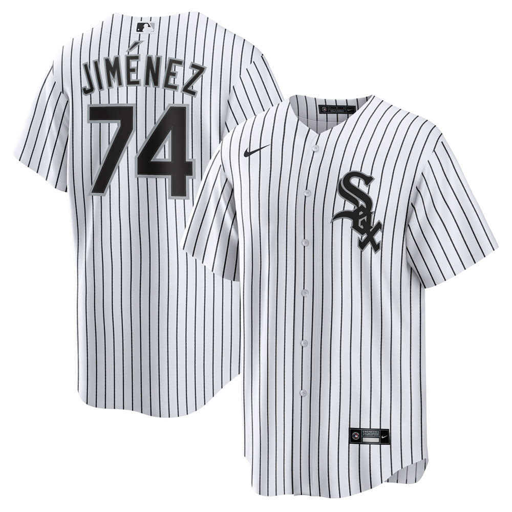 Men's Chicago White Sox Eloy Jimenez Home Player Name Jersey - White