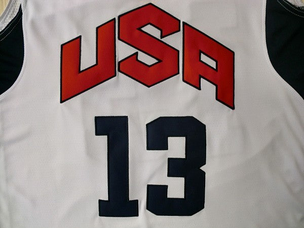 2012 American Dream Team No. 13 Paul White Embroidered Jersey