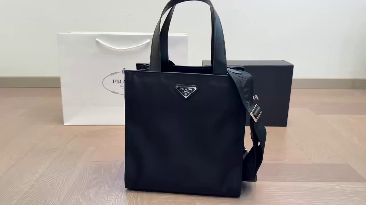 Prada Nylon Tote Bag