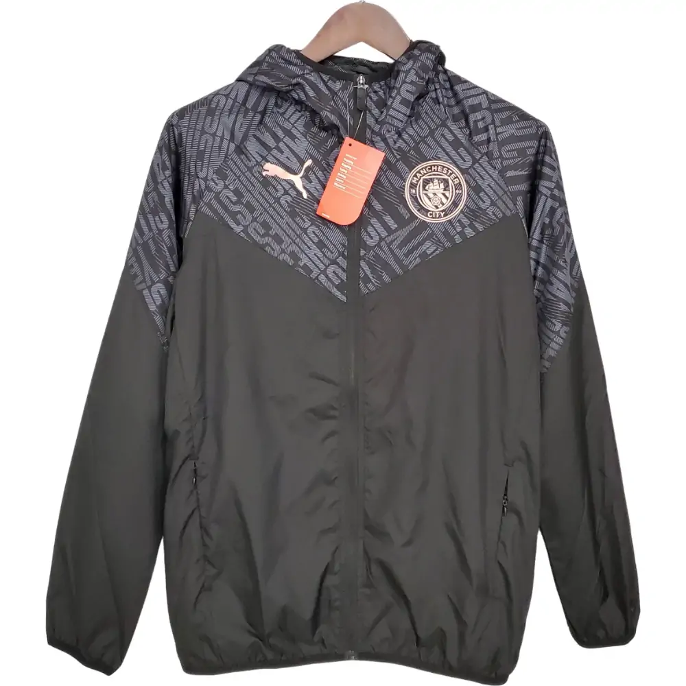 2021/2022 Manchester City Jersey Windbreaker Black