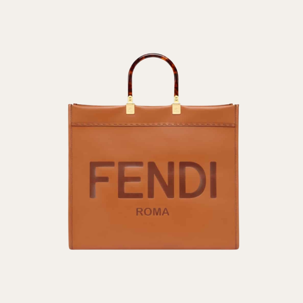 Fendi Sunshine Large Bag Brown 15.7 Inches 8BH372ABVLF0PWZ