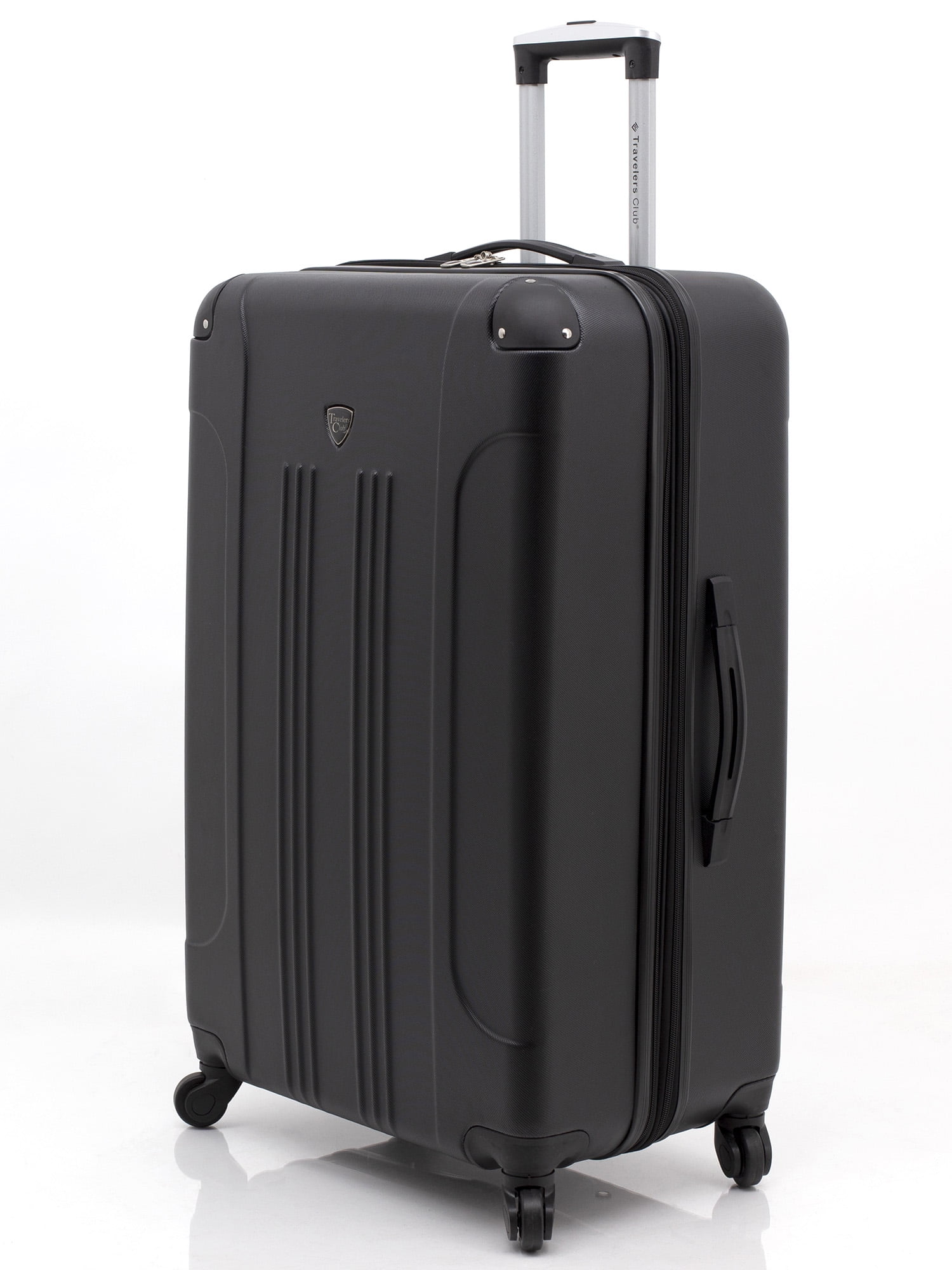Travelers Club Chicago 3-Piece ABS Expandable ABS Travel Set - Silver