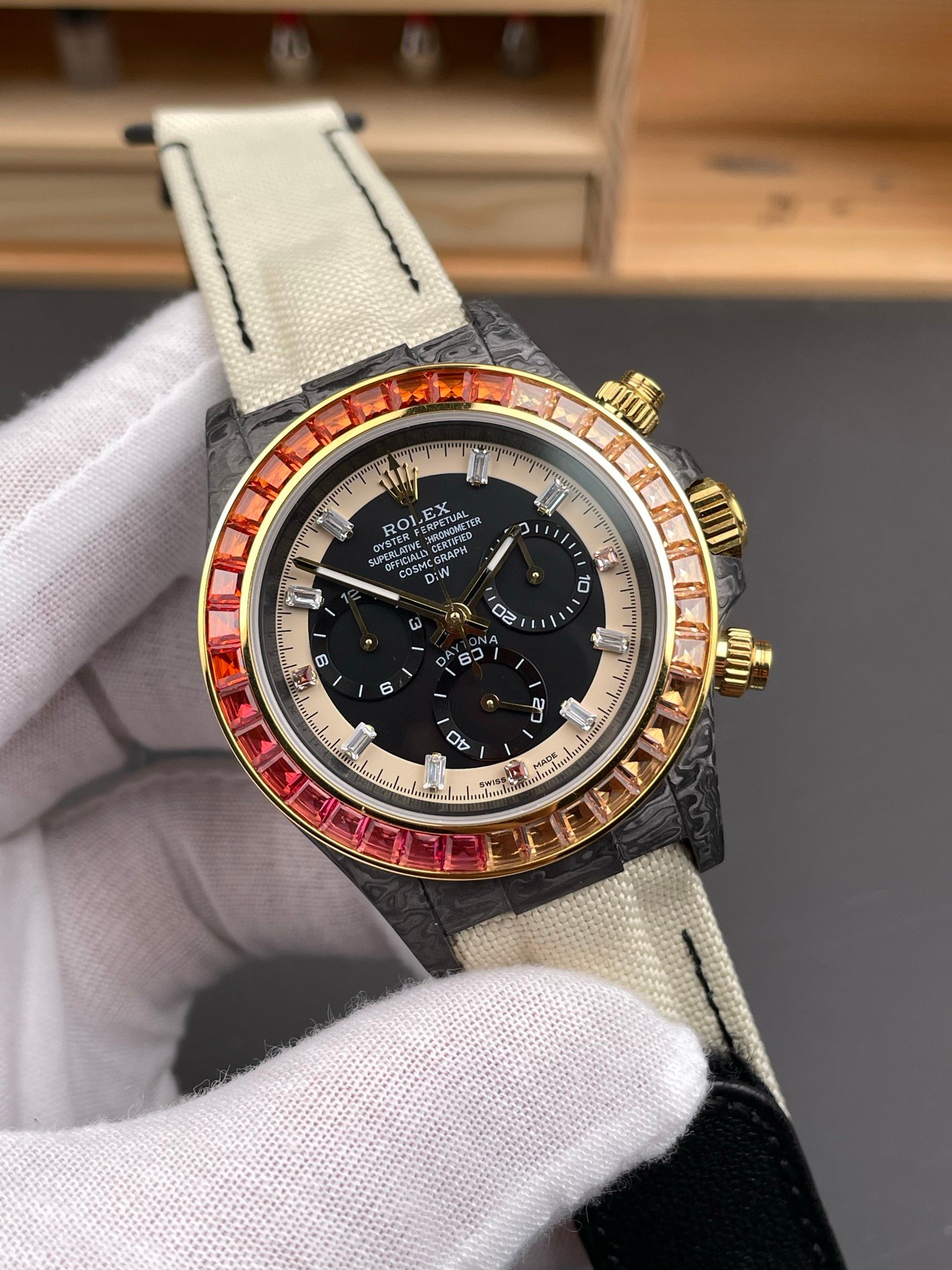 Rolex Daytona Pumpkin Carbon