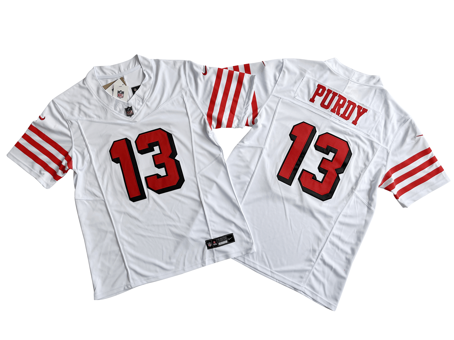 San Francisco 49ers 13# Brock Purdy Nike Vapor F.U.S.E. Limited Jersey
