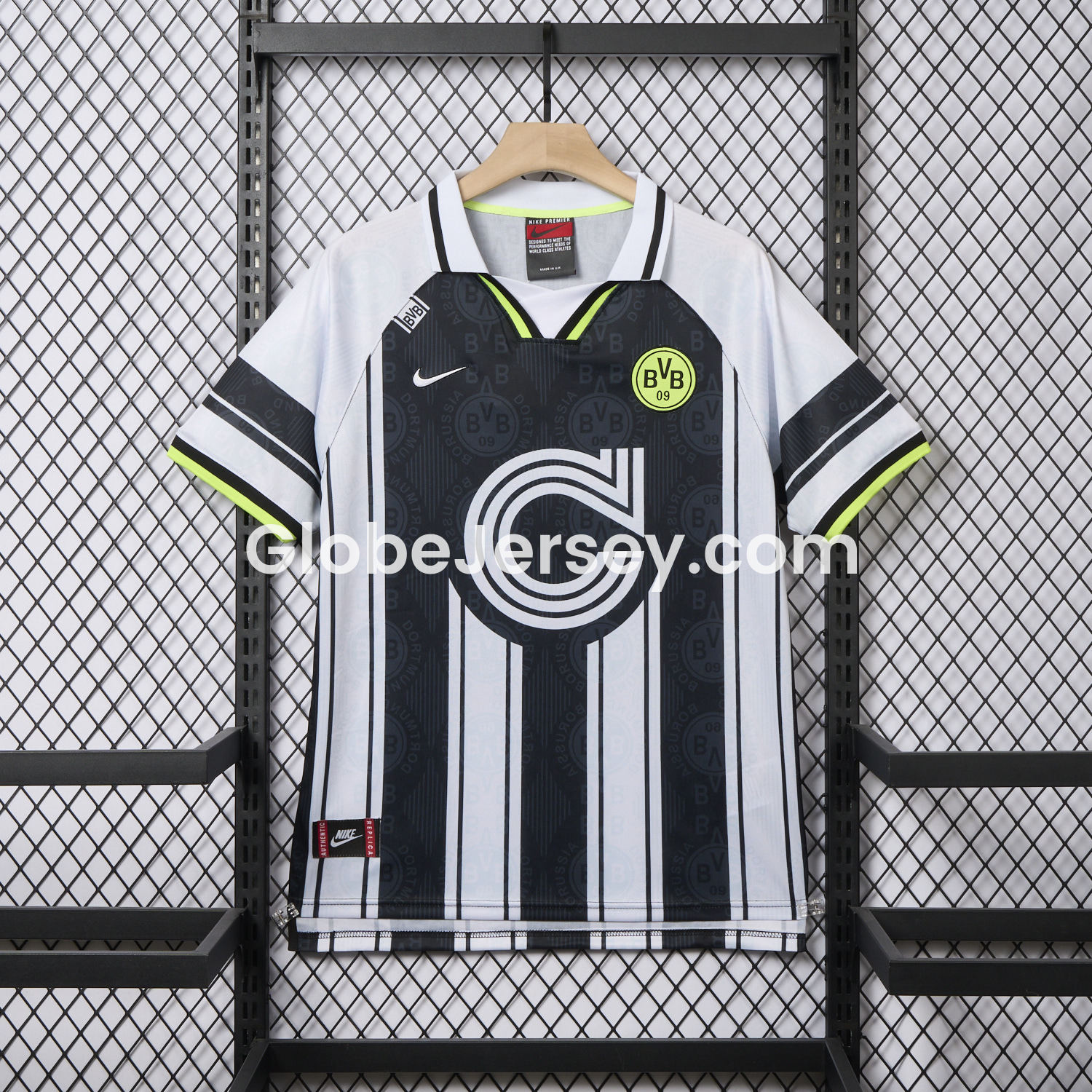 Retro Dortmund 1996-97 European Away Jersey