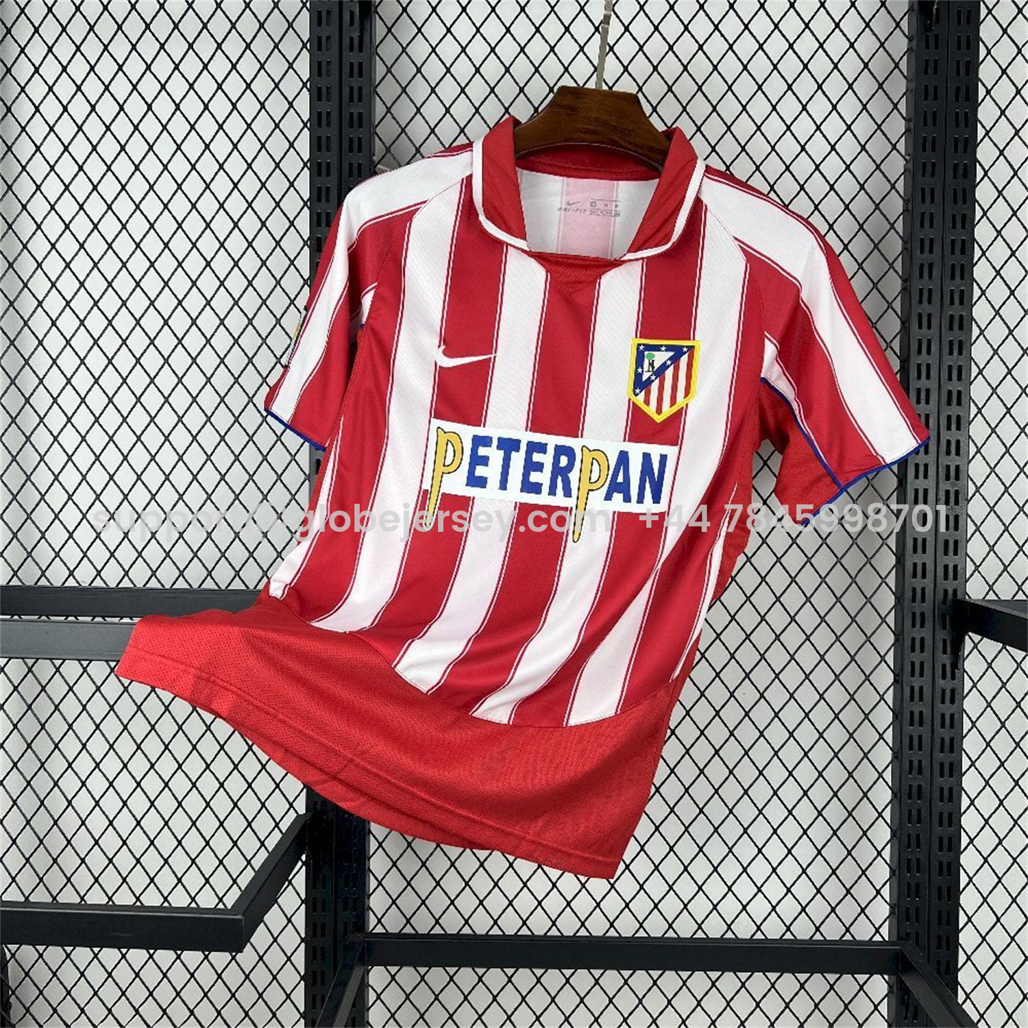 Retro Atletico Madrid 2003-04 Home Jersey