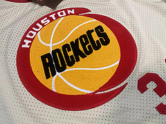 Houston Rockets  #34 Olajuwon White MN