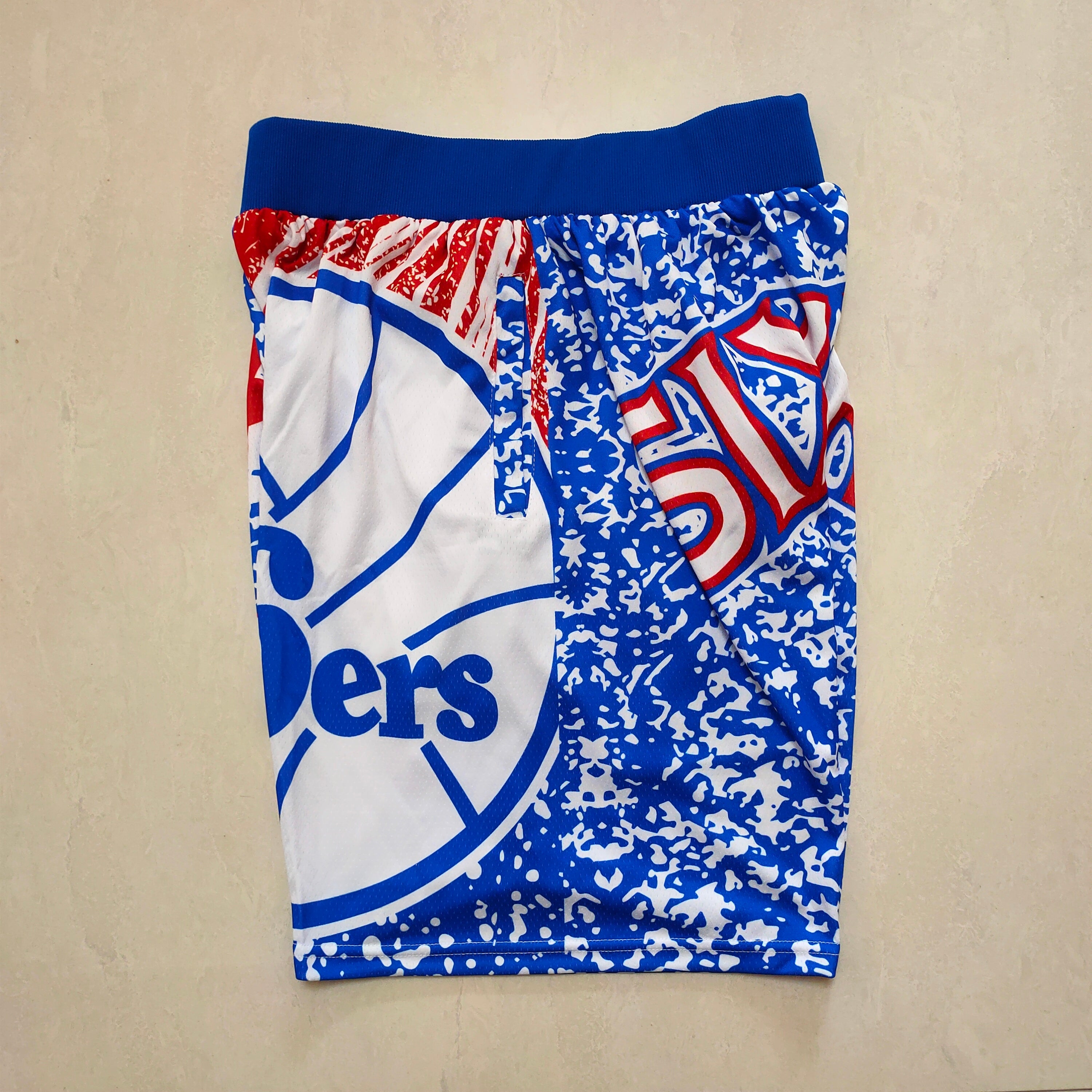 Philadelphia 76ers MitchellNess team logo basketball sweatpants