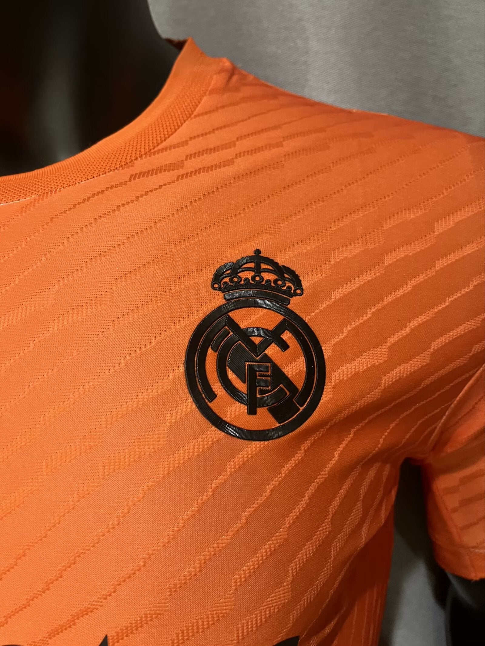 2024-25 Player Edition Real Madrid Y3 Orange Co-branded Jersey
