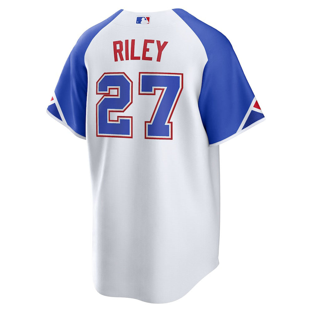 Men's Atlanta Braves Austin Riley 2023 City Connect Replica Jersey - White