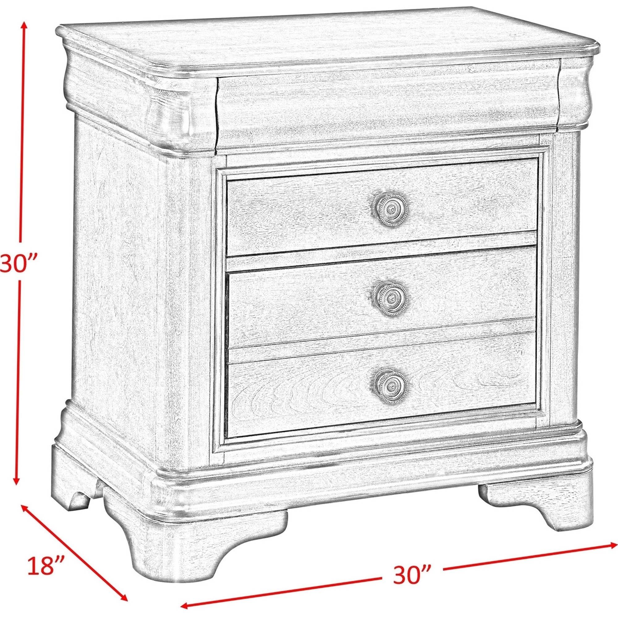 Picket House Furnishings Conley Cherry Panel Bedroom Set, Multiple Sizes and Configurations