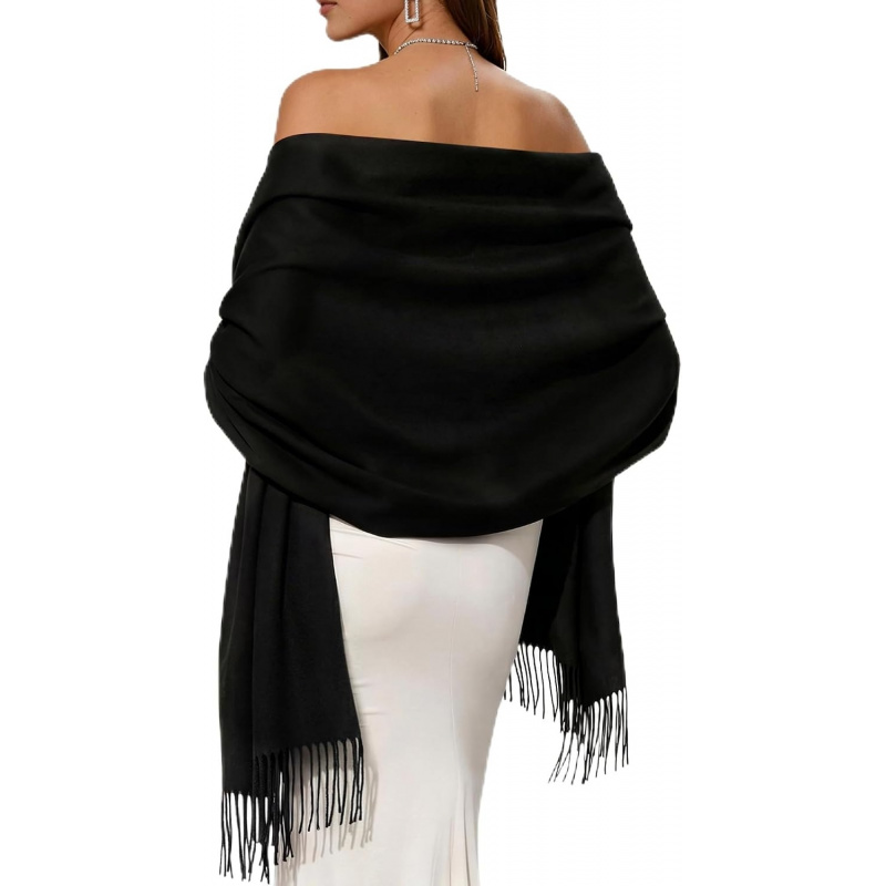 Pashmina Shawls and Wraps for Evening Dress Women's Scarf Wedding Bride Bridesmaid Gifts Winter Scarves