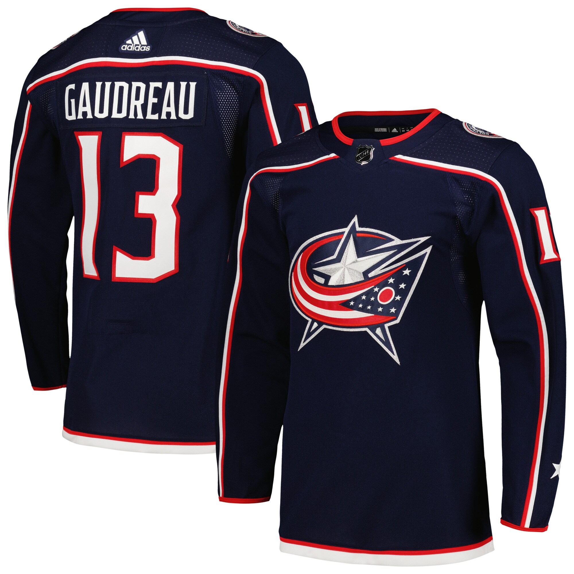 Johnny Gaudreau Columbus Blue Jackets  Home Primegreen    Jersey – Navy