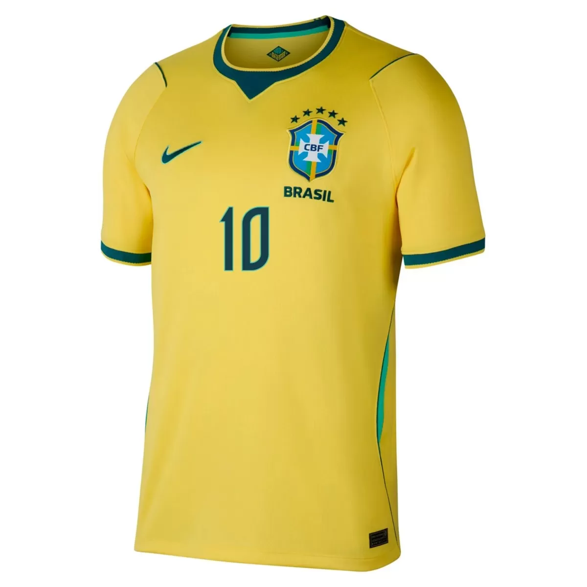 Neymar Jr. #10 Brazil Home Soccer Jersey 2026 World Cup