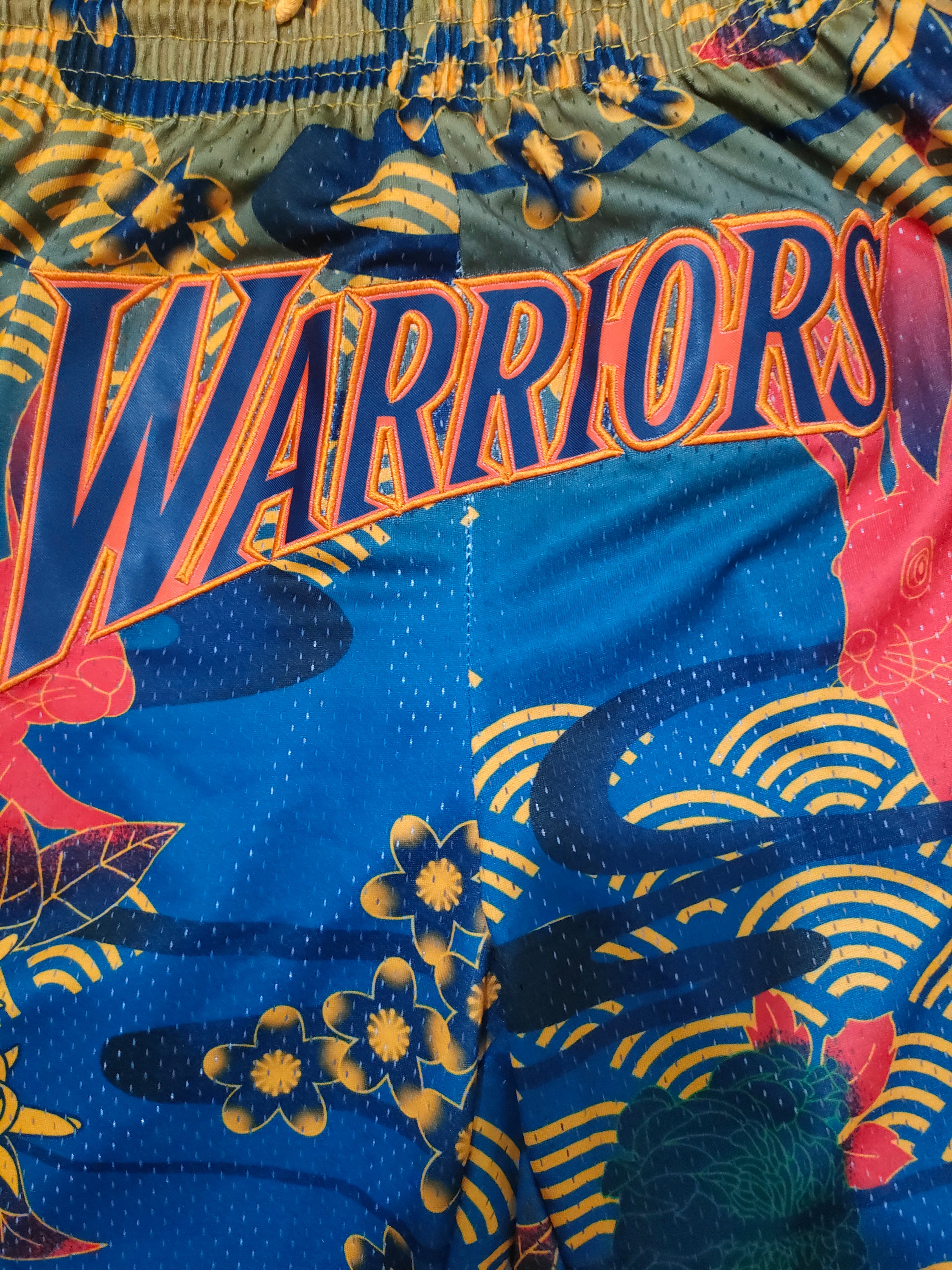 Golden State Warriors Blue Year of the Rabbit Pocket Pants