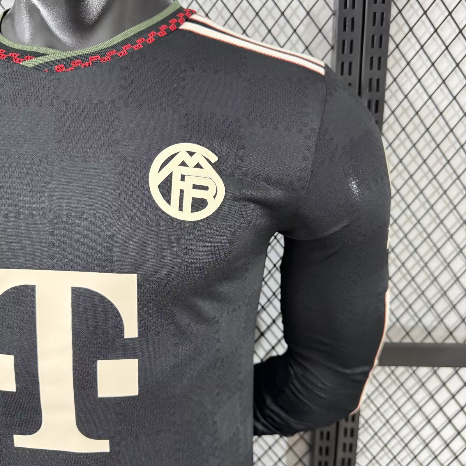 2025-26 Bayern Munich Second Away Long Sleeve Shirt - Player Version