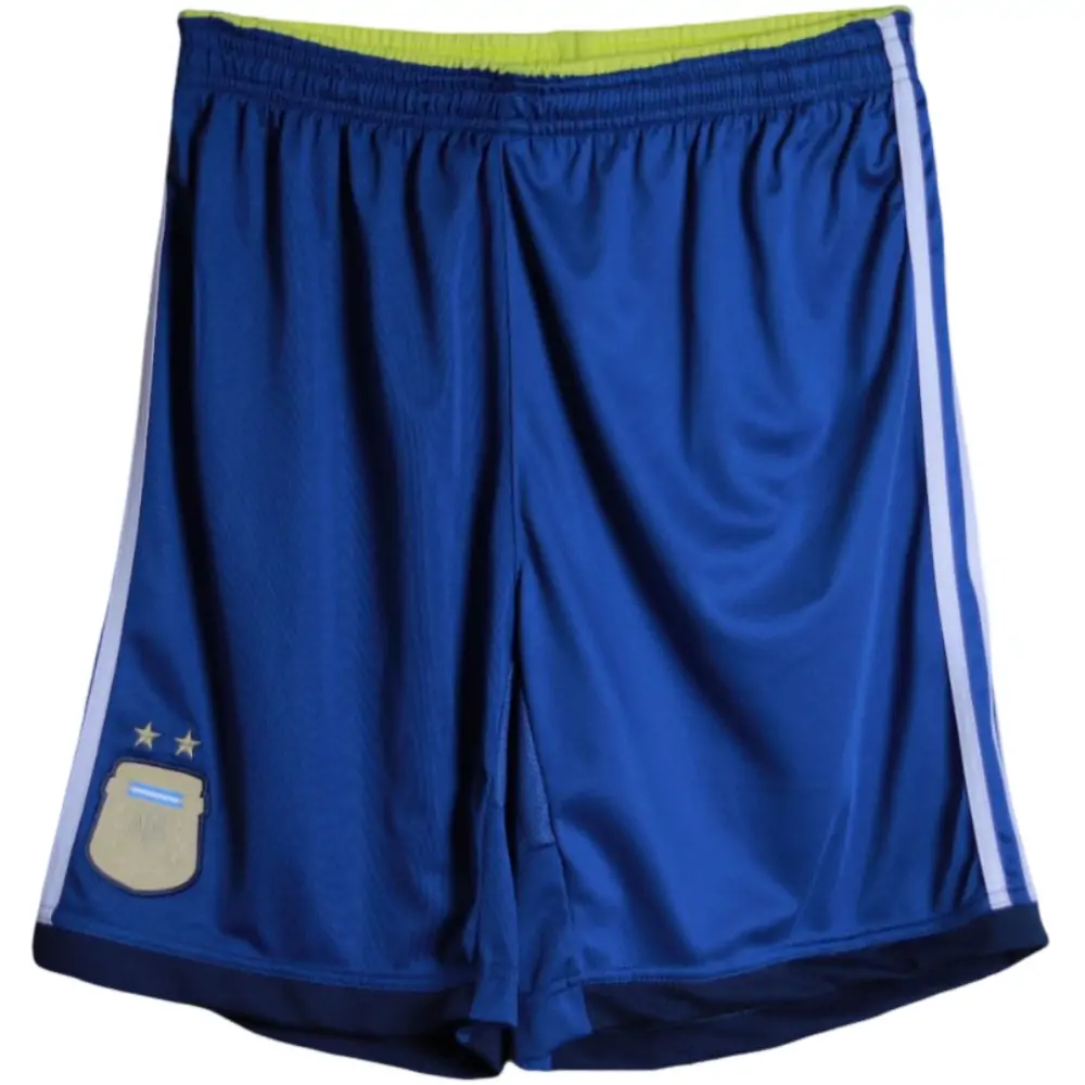 2014 Retro Argentina Away Shorts - Fans Edition