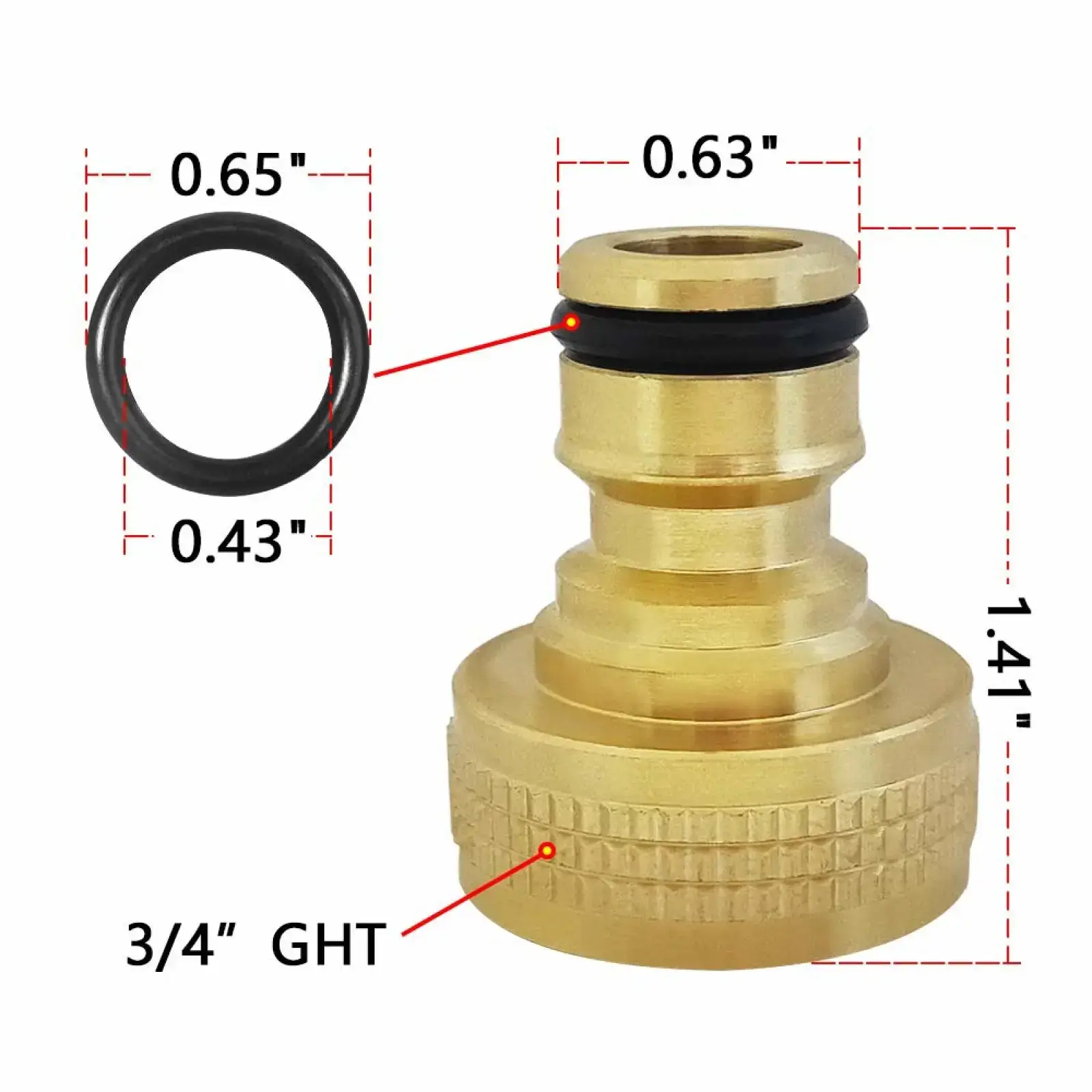 Garden Hose Quick Connector