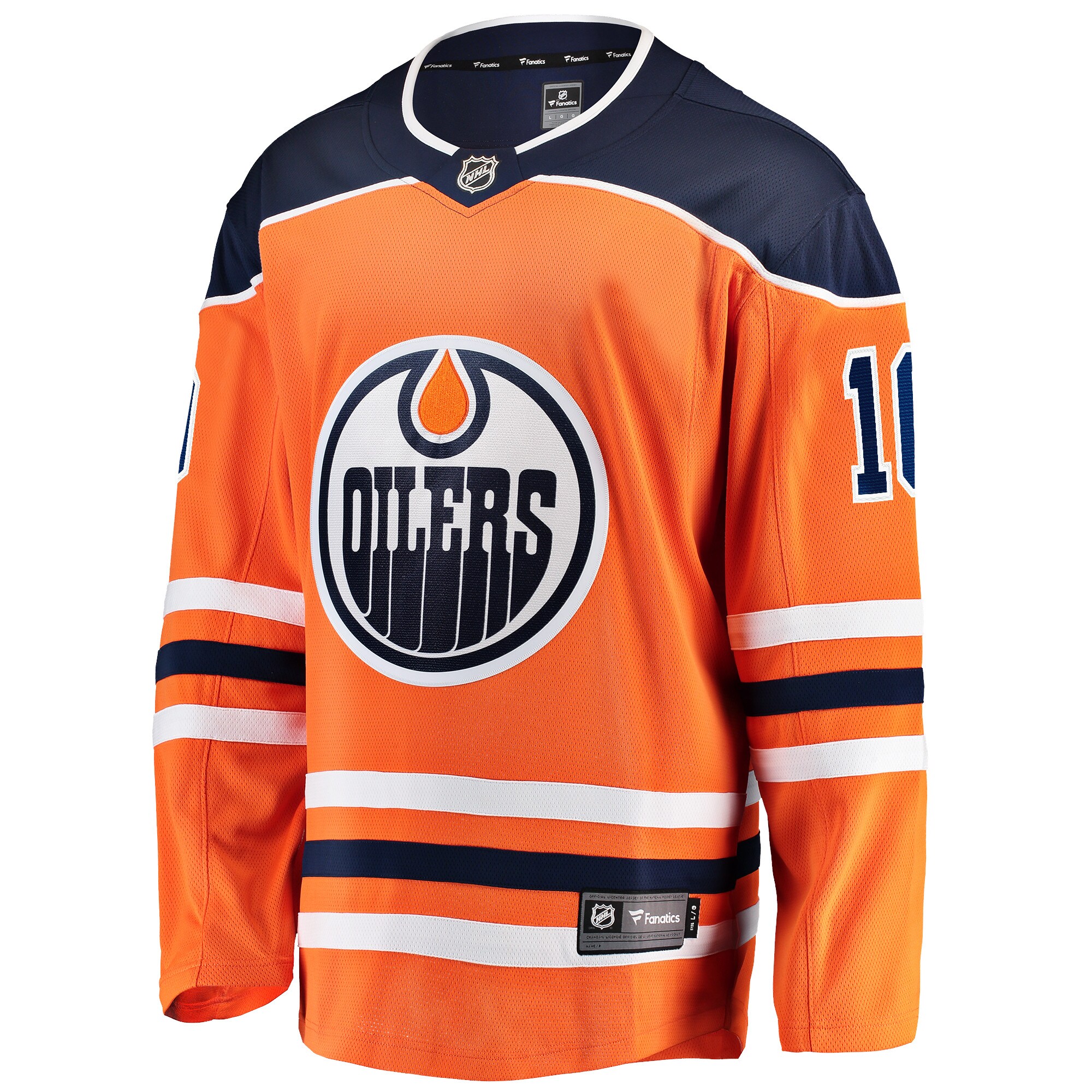 Derek Ryan Edmonton Oilers Fanatics Home Breakaway   Jersey – Orange