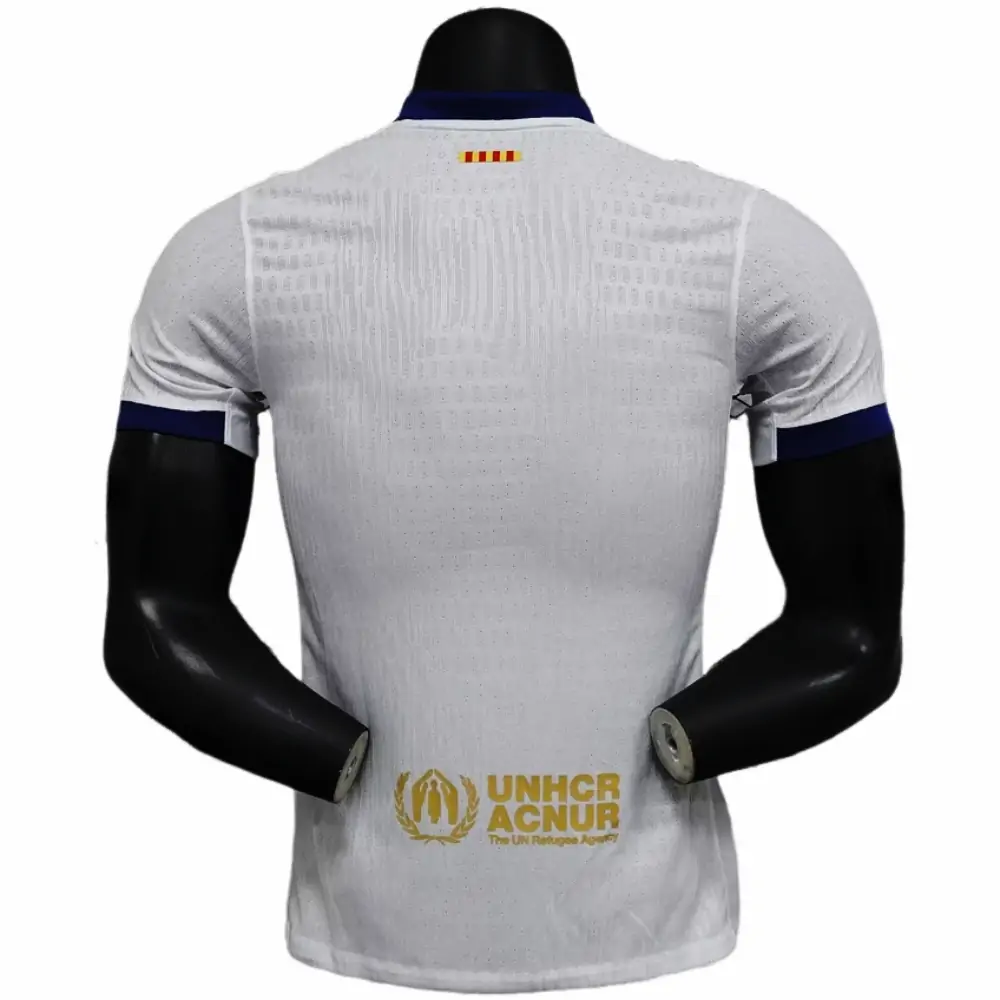2025-26 New Season Barcelona White Jersey - Player Edition
