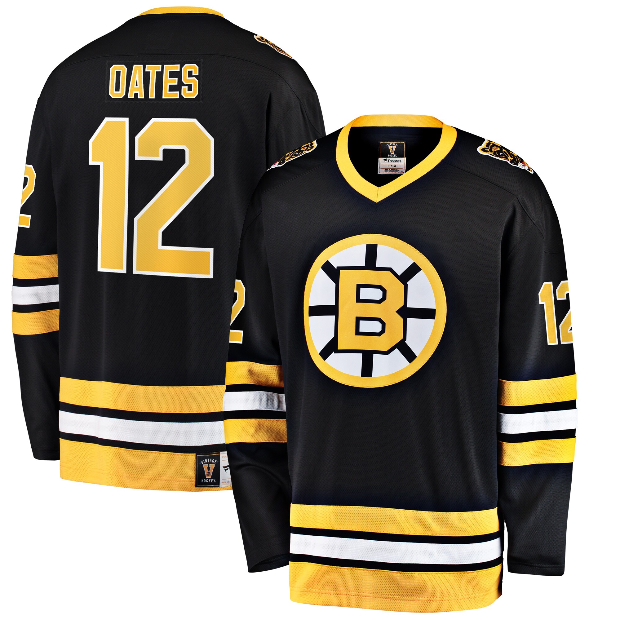 Adam Oates Boston Bruins Fanatics Premier Breakaway Retired  Jersey – Black