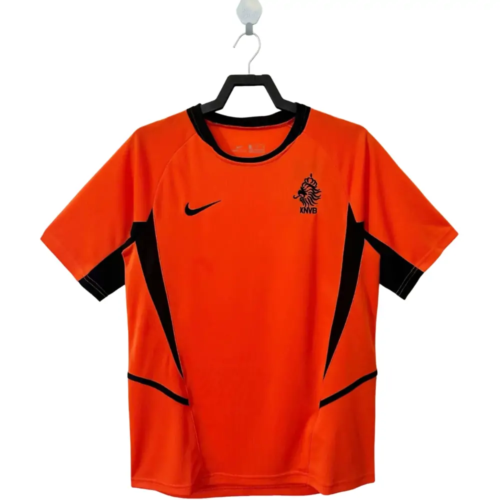 2002 Netherlands home retro jersey - fans edition