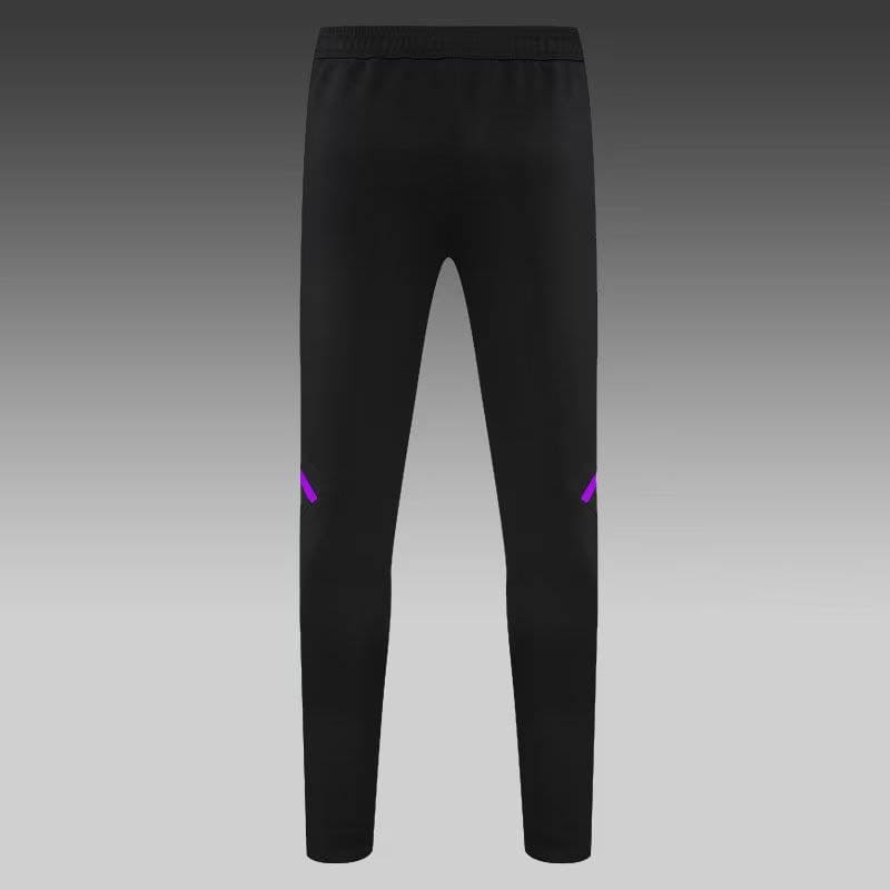 2022/2023 Real Madrid Long Zipped Jacket Black Football Shirt